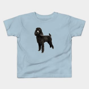 Poodle Black Mini Toy Cutie Kids T-Shirt